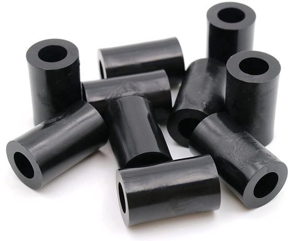Afstandshulzen L 21 mm - 10 x Sluitringen Ã˜ 15/8,2 mm M8 - HD-Polyethyleen