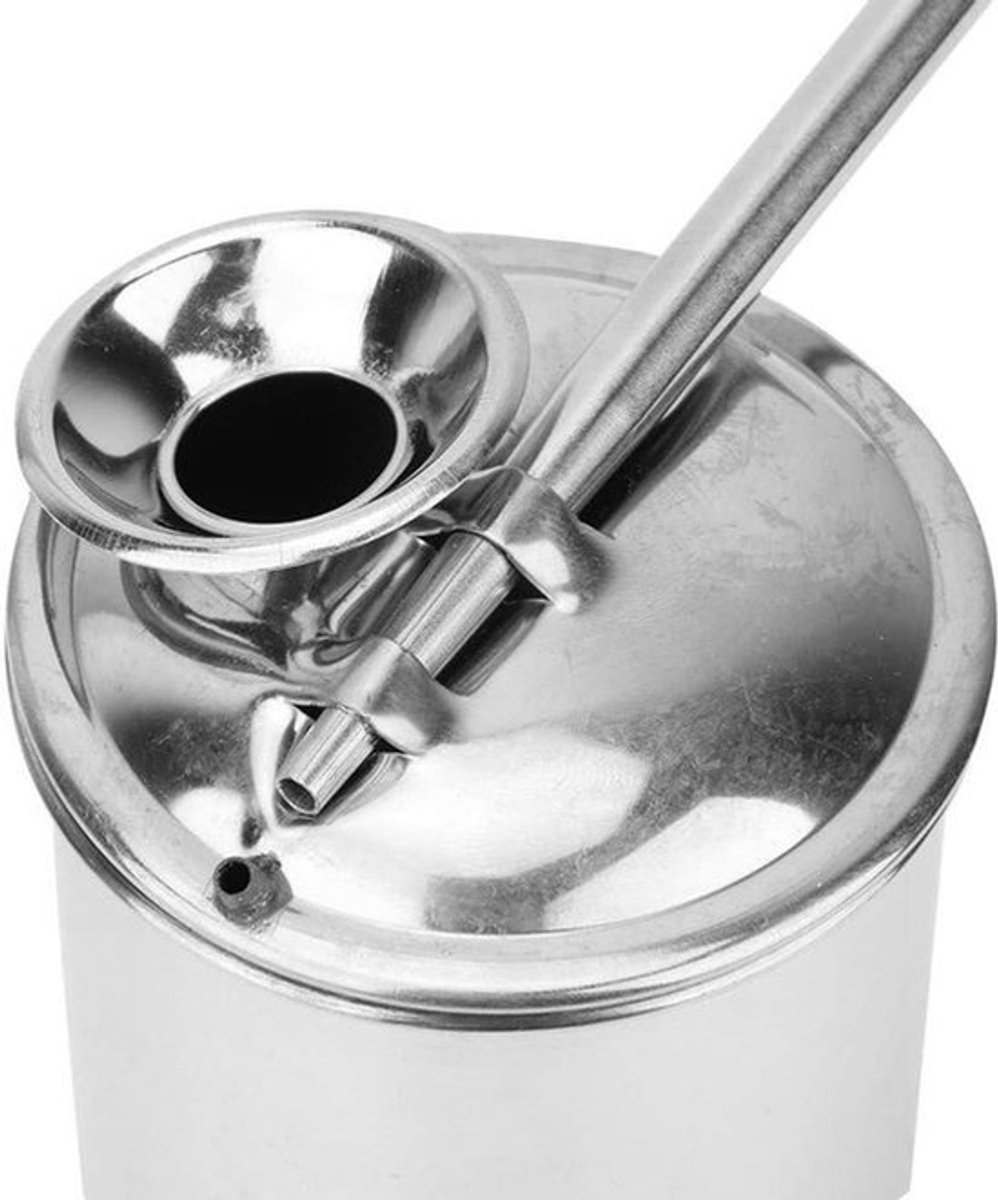 Metalen verf Sprayer Glazer Pot Roestvrij staal Keramische verf Sprayer Keramische verstuiver Verf Sprayer (XL)