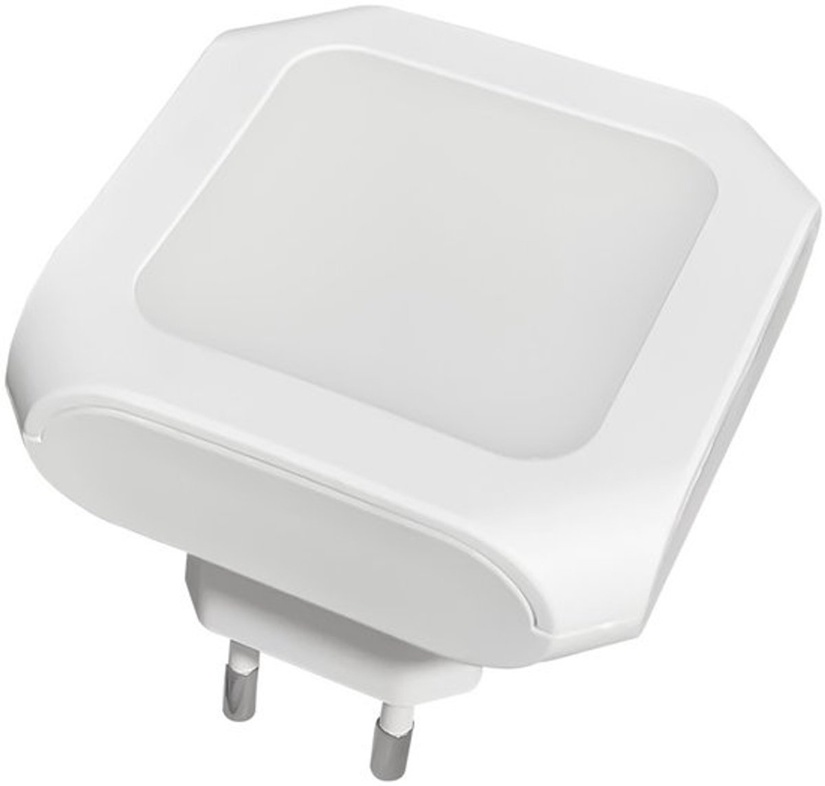 Wandmontage - LED - Nachtlampje - Plug-in LED-nachtlampje - Met sensor - Verstelbaar - Warm wit nachtlampje - Voor kinderkamer, slaapkamer, keuken, gang - 2 stuks