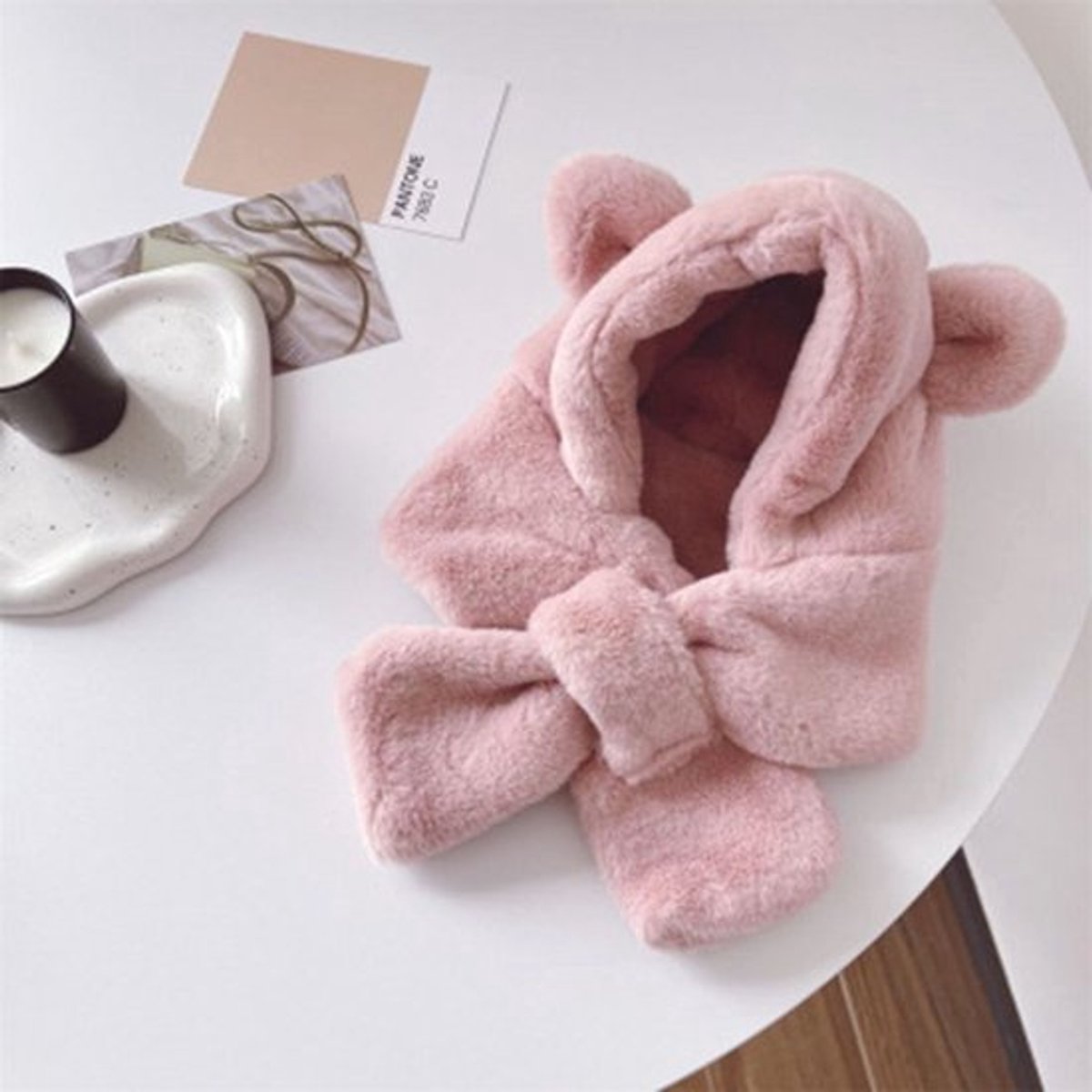 Dames capuchon sjaal muts winter eendelig casual muts warme herfst en winter baby super schattig winddicht winter dik warm oorbescherming