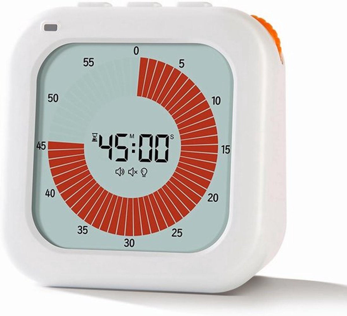 Kookwekker - Timer - Visuele timer - Eierwekker - Instelbaar volume - LCD-scherm - Educatieve tool voor tijdmanagement voor scholen en kantoren