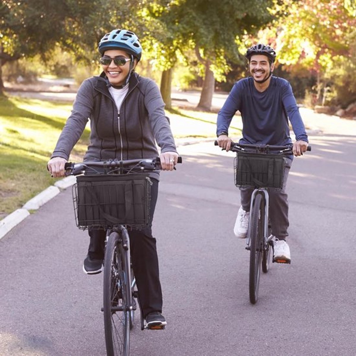 Fietsmand - Opvouwbare voormand - Stevig en duurzaam - Inclusief zwarte PU-voering- Voorzien van snelbevestigingssysteem - Speciaal ontworpen voor het vervoeren van boodschappen