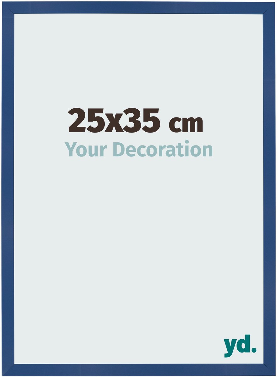 Your Decoration - Fotolijst 25x35 cm - MDF - Donkerblauw - Bologna