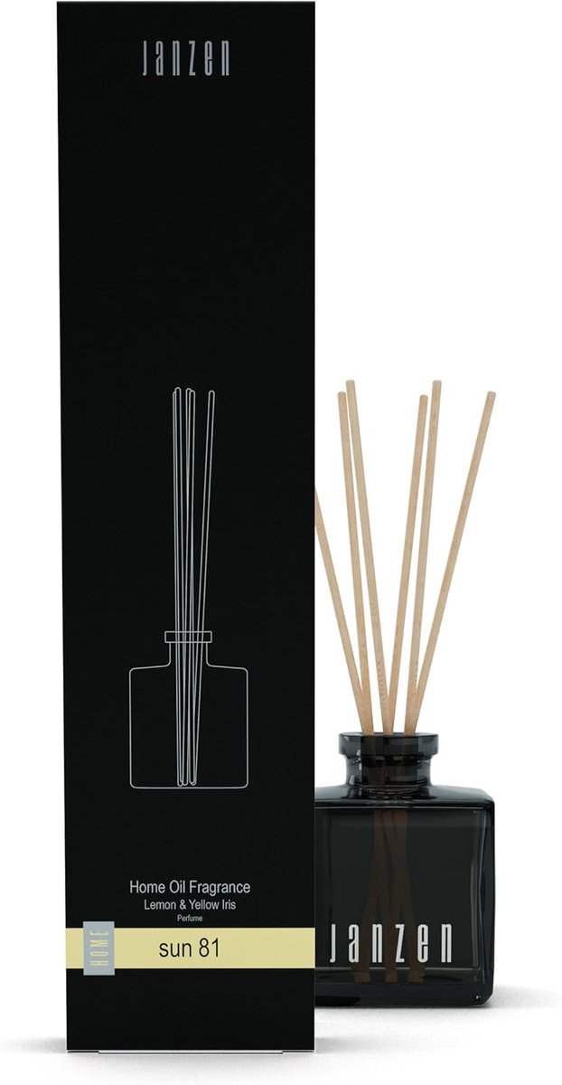 SnelShoppen - Geur Sticks voor Thuis - JANZEN Home Fragrance Sticks Sun 81 - Luxe Geurvers