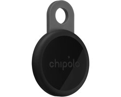 Chipolo - LOOP - traceur Bluetooth et localisateur de clés - rechargeable et étanche - compatible avec Apple Find My et Google Find Hub - 125 dB - anthracite - 1 pièce