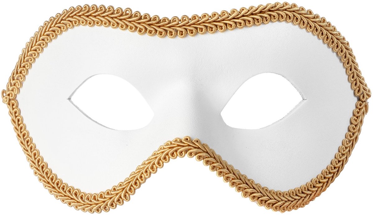 Colombina con Passamaneria bianco-oro