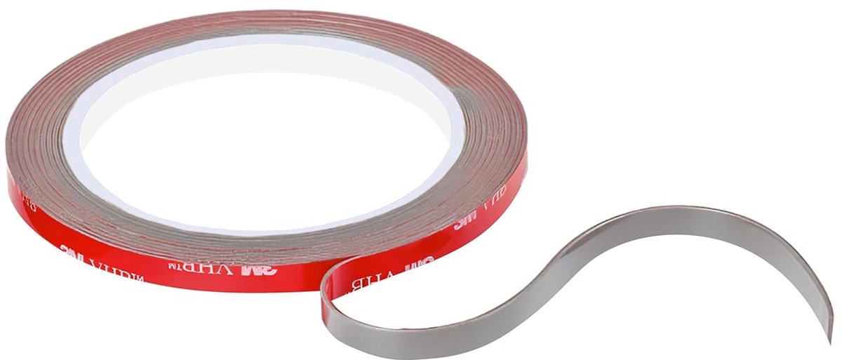 Dubbelzijdige tape 5 mm x 3 m - extra sterke acrylschuimtape - waterproof en hittebestendig - ShopVlot