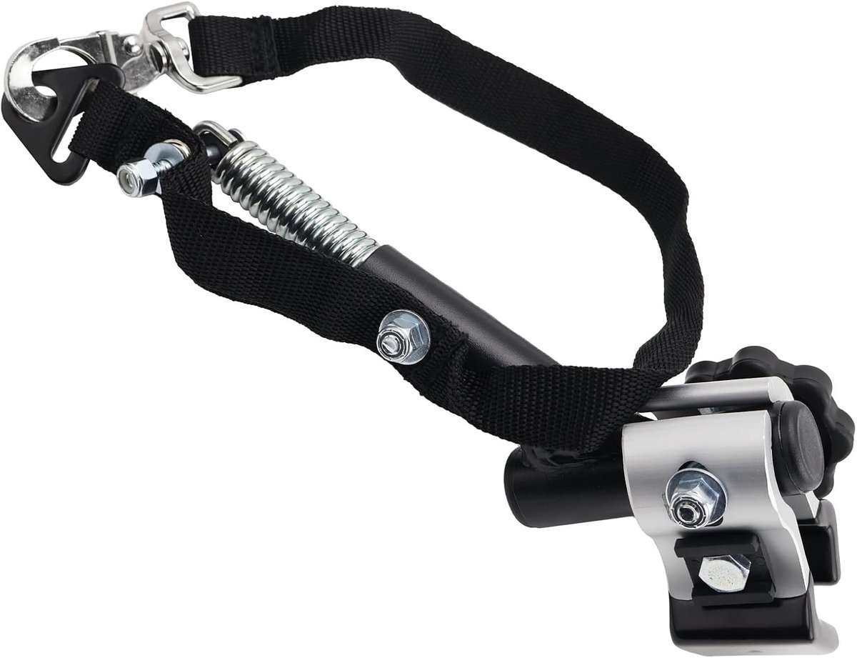 SnelShoppen - Universele Fietskar Koppeling Aluminiumlegering voor Ronde en Ovale Buizen, Voor Kinderen en Huisdieren, Verstelbare Fietstrekhaak