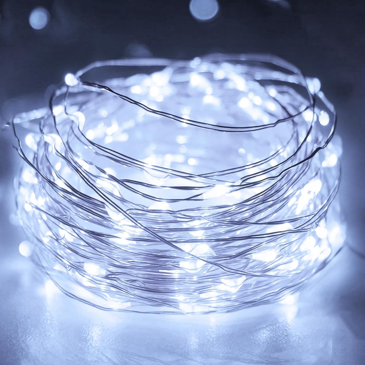 SnelShoppen - 3m 30 LED Fairy Lights op Batterij met Timer - Waterproof Copper Wire Feestverlichting voor Binnen - Ideaal voor Kerst, Bruiloft en Fees