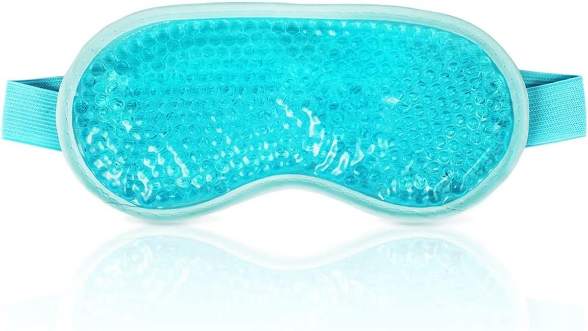 SnelShoppen - Koelend Oogmasker - Herbruikbaar Warm-Koude Therapie voor Migraine, Hoofdpijn, Donkere Kringen, Droge en Gezwollen Ogen - Ideaal voor Th