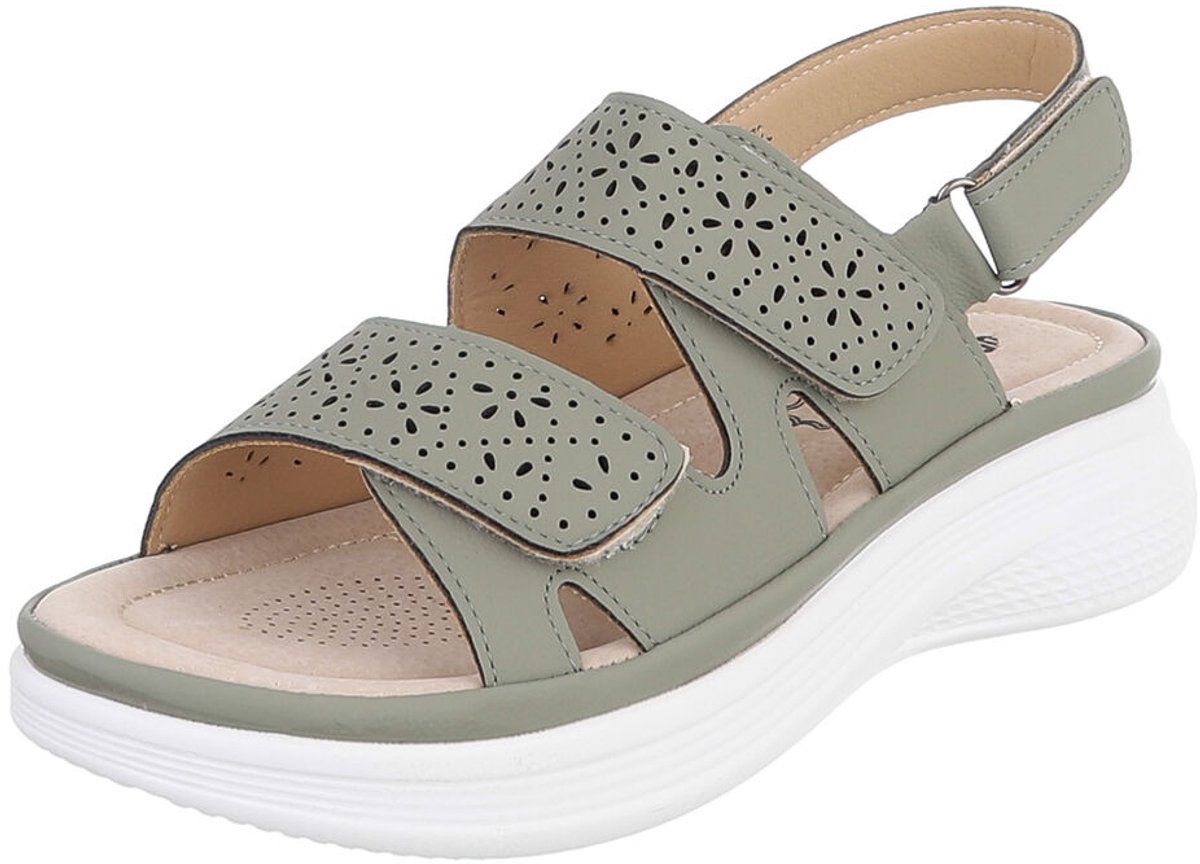 Sandalen - Verstelbare hielsluiting - Dames Mt:40