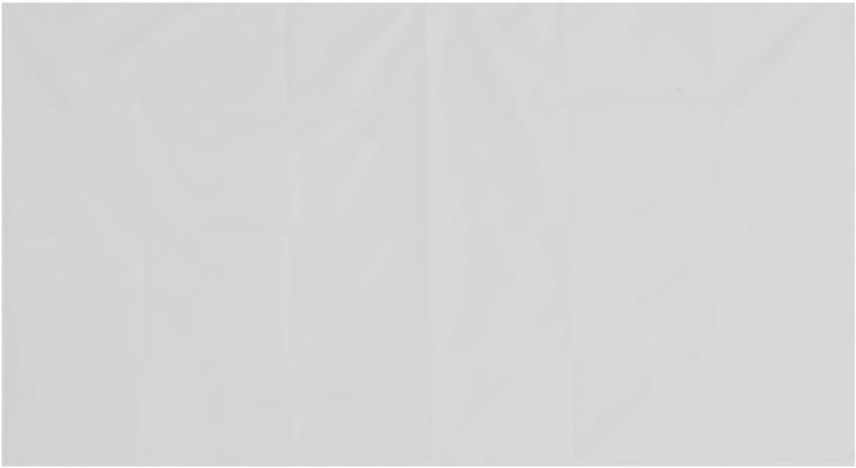 SnelShoppen - Portable White Color Projector Curtain Screen 60 inch 16:9 Vouwbaar Duurzaam Voor Buiten Film Avond Camping Tuin Cinema