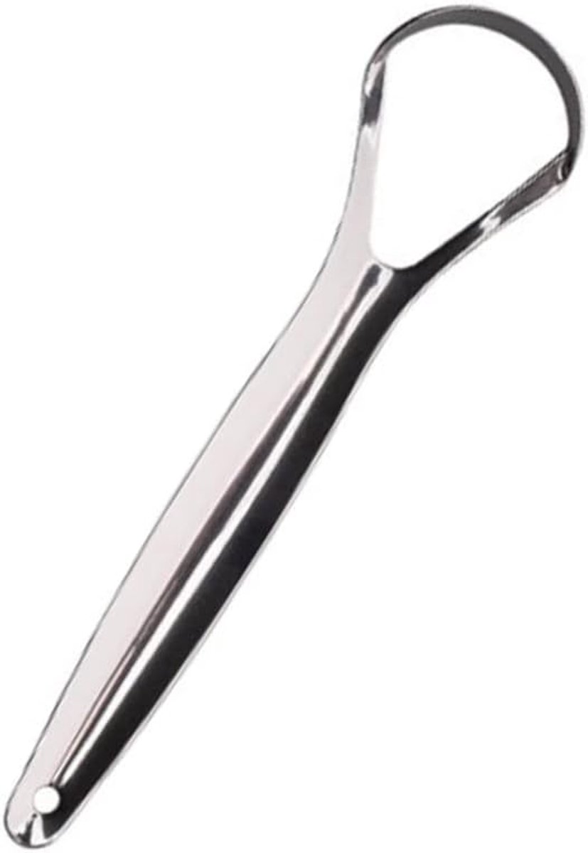SnelShoppen - Tongue Scraper RVS - Tongue Cleaners Borstel - Duurzaam, Veilig en Comfortabel - Verfris je Adem en Verbeter je Smaakervaring