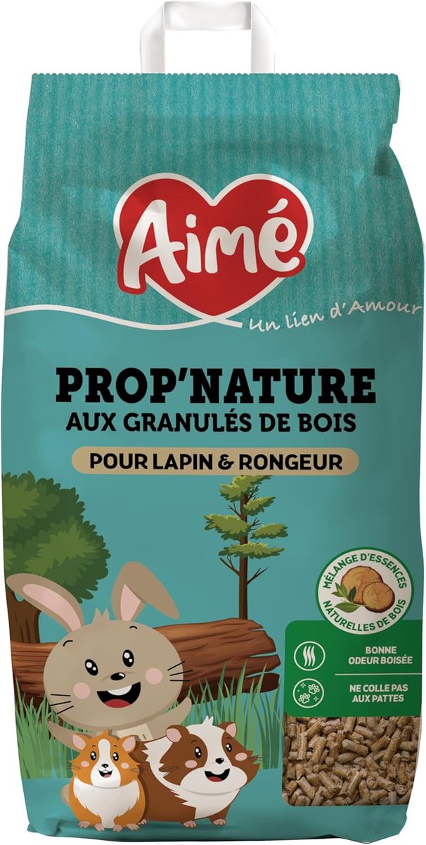 SnelShoppen - Houten Dierenvlooienbak 10 Liter - Super Absorberend, Biologisch Afbreekbaar, Geurvrij, Ideaal voor Kleine Dieren, Eco-vriendelijk