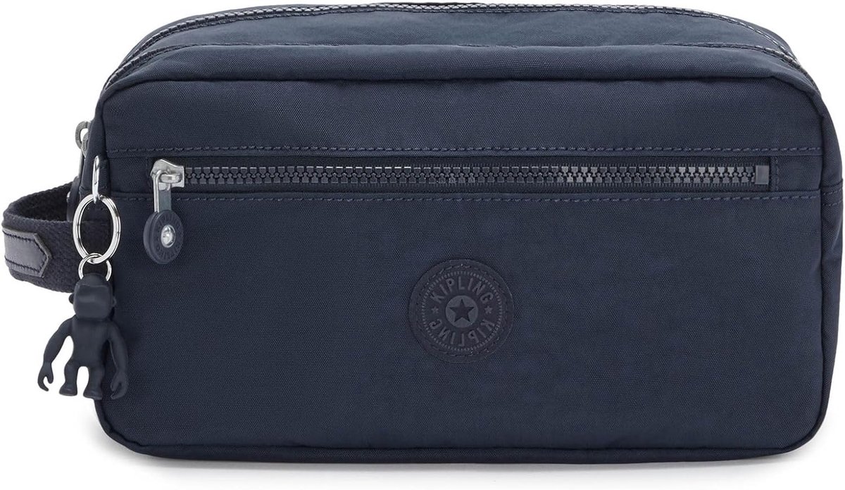 SnelShoppen - Medium Toiletry Bag voor Reisaccessoires, Blauwe Reiskosmetica Organizer, 26x15x15 cm, Ideaal voor Vakantie, Camping, en Dagelijkse Gebr