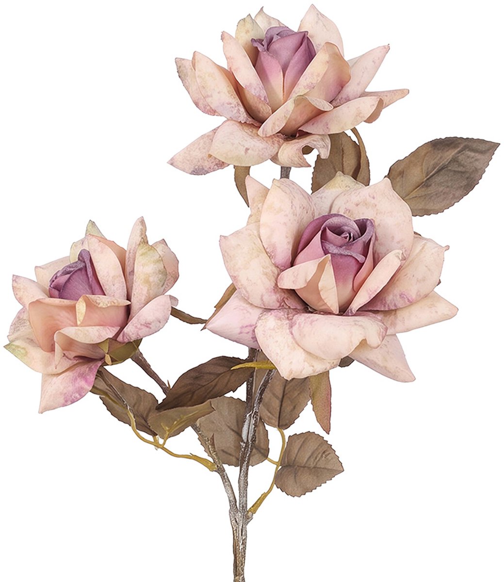 Clayre & Eef Kunstbloem Roze Kunststof