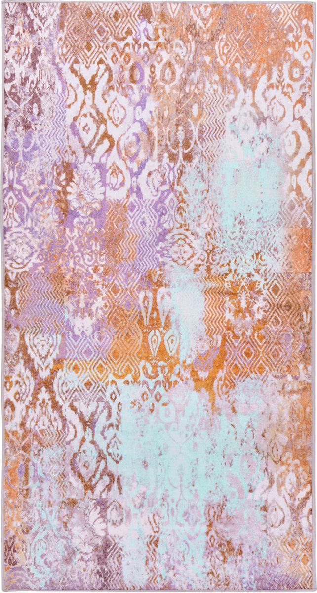 ZENVIRA - Vloerkleed - Meerkleurig - 80 x 150 cm - Polyester