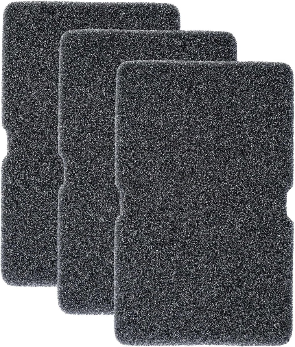 SnelShoppen - Filterdroger Warmtepompdroger Set van 3 - Sponsfilter Filtermat Condensdroger 240x150x10mm - Pluizenfilter voor Droogmachines - Geschikt