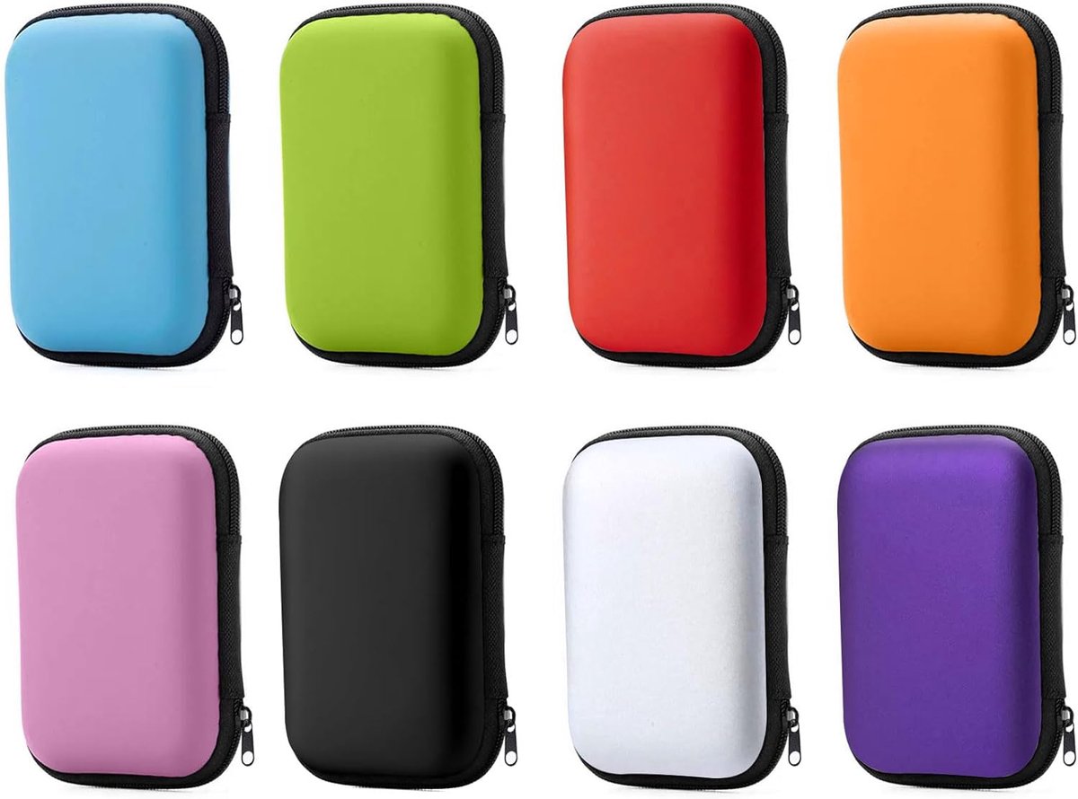 Thijox - 8-delige speelkaartendoos voor UNO | Opbergdoos voor UNO Extreme, Flip Card Game | Speelkaartenetui in 8 kleuren, 11 x 8 x 4 cm voor feest, c