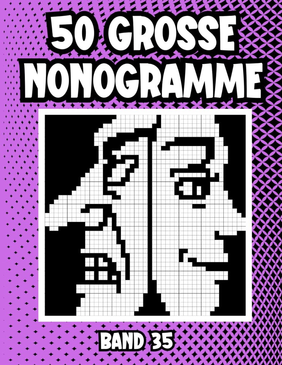 SnelShoppen - 50 Grote Nonogrammen Band 35: Logische Japanse Raadsels voor Beginners en Professionals - Puzzelplezier voor Alle Leeftijdsgroepen