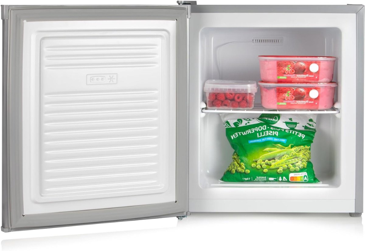 CLGP® Mini Vriezer - Kleine Diepvrieskast - Vrieskist - Zilver