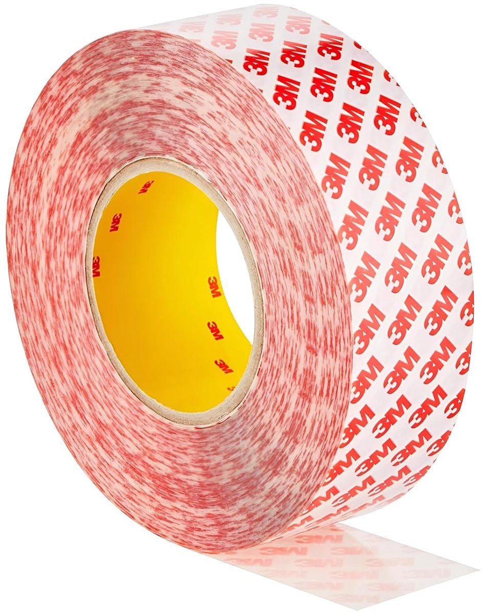 SnelShoppen - Dpm tapes dubbelzijdige GPT PET tape 50mm x 50m - sterke hechting, UV resistent, 150°C temperatuurbestendig, ideaal voor meubels en kabe