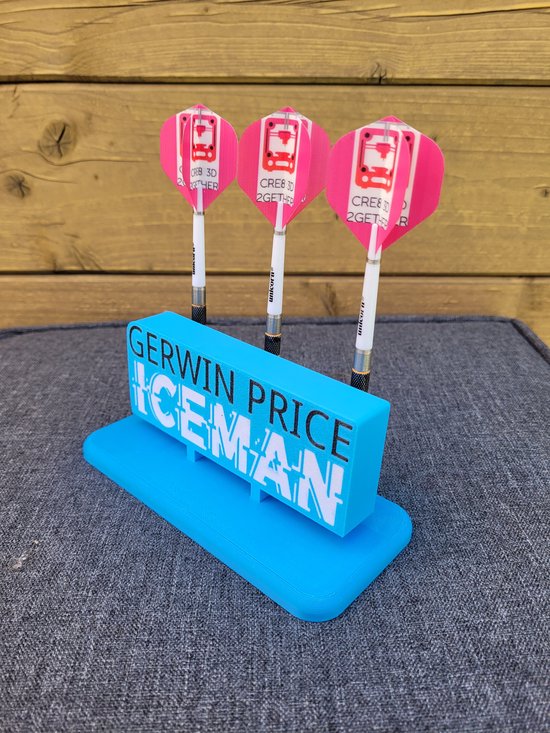 Dartshouder dartpijlen stand Gerwin Price van 3D — afbeelding 2