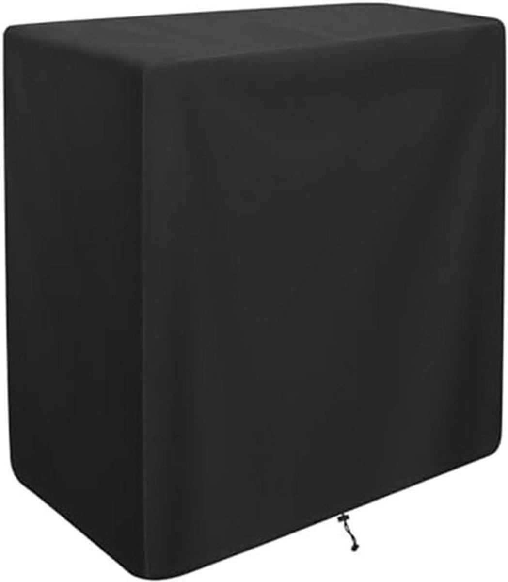 Tuinmeubelhoes - Speelkeuken beschermer - Buitenspel beschermen - Waterdicht Oxford stof - 114x38x109 cm - Zwart