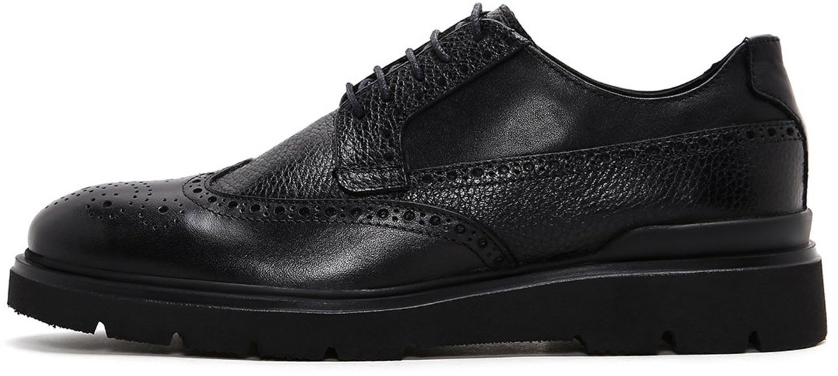 DERIMOD Casual Lace-ups Leather Casual Lace-up Shoes