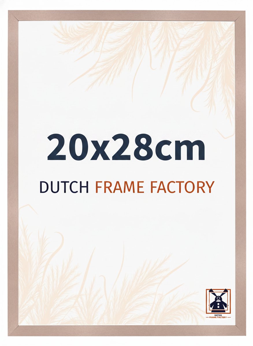 Dutch Frame Factory Fotolijst 20x28 cm - MDF - Oudroze - Benno