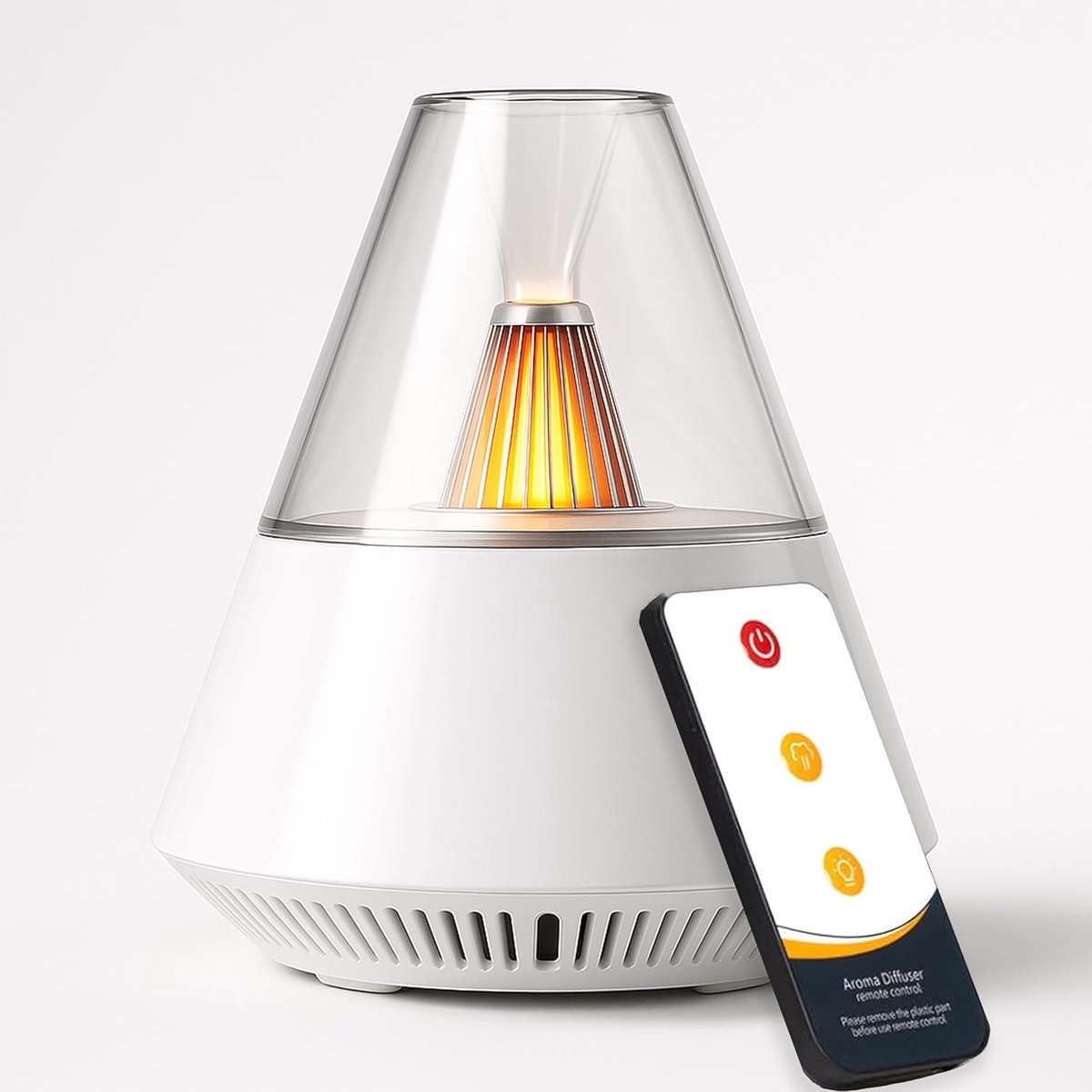 SnelShoppen - ALMA Aroma Diffuser - Ultrasone Luchtbevochtiger voor Essentiële Oliën met LED Verlichting - Slimme Aromatherapie, Stil in Gebruik, 16u