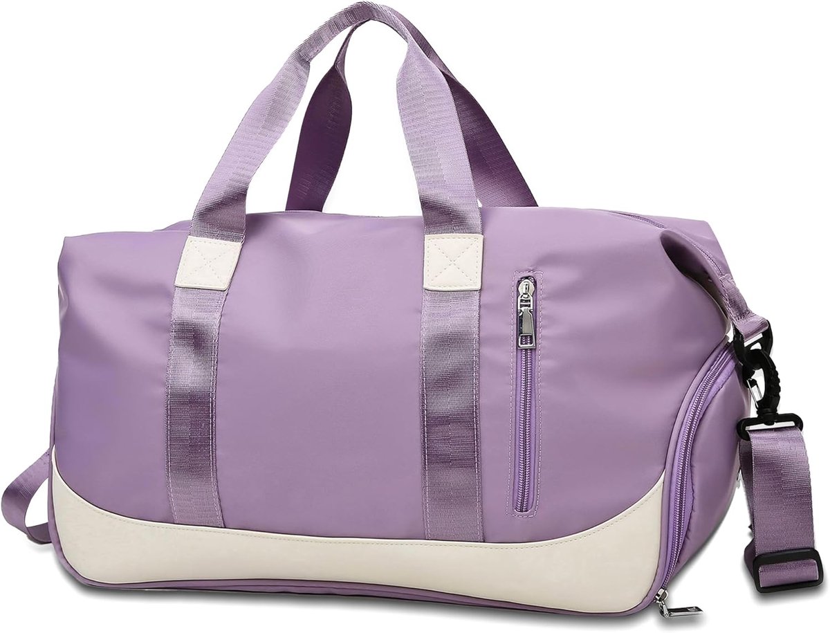 SnelShoppen - Travel Bag Fitness Bag Handbag Sports Backpack Met Schoencompartiment, Grote Waterdichte Weekender Duffel Bag, Unisex Sporttas voor Zwem