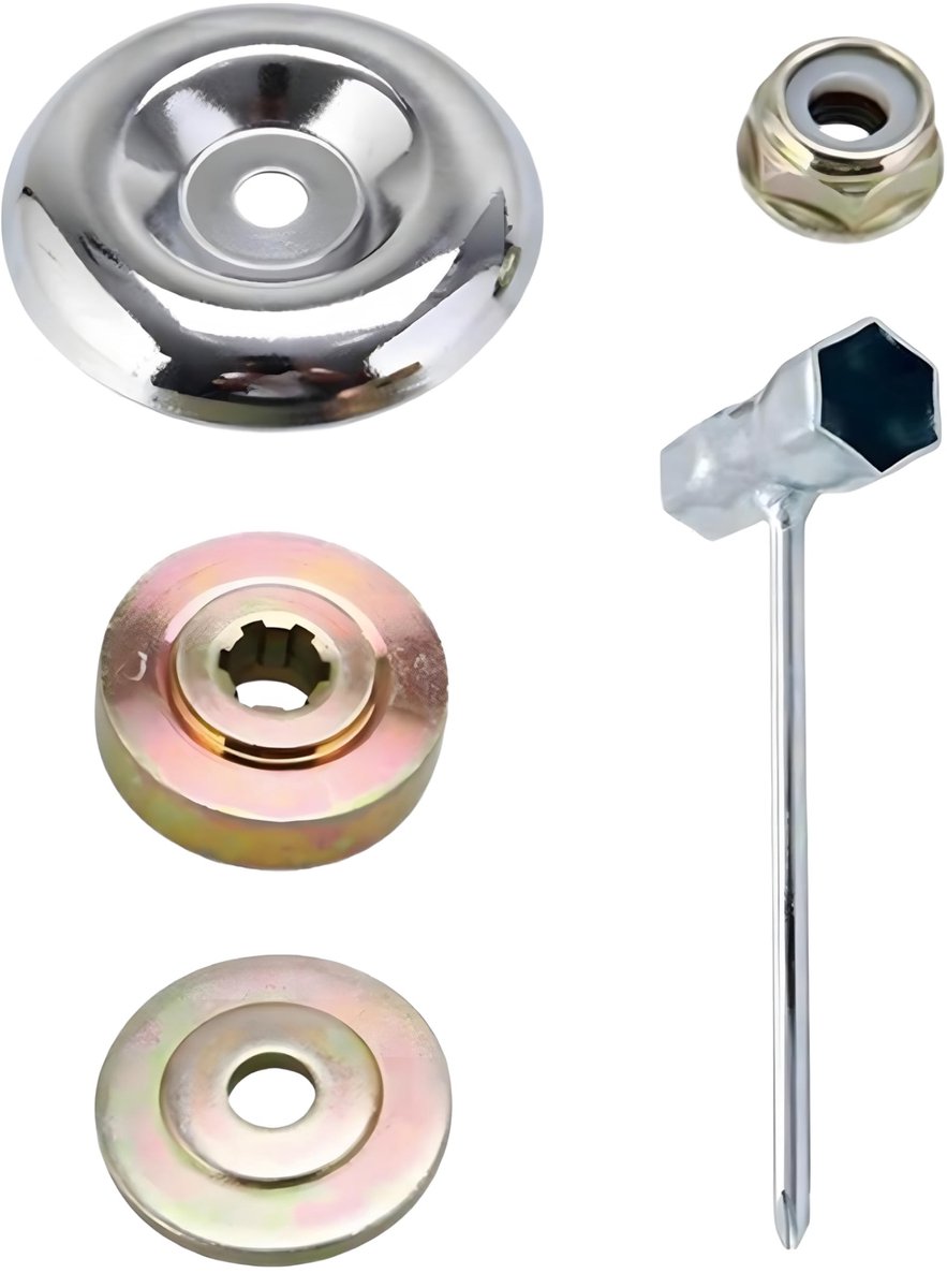 Solidchoice - Universele Bosmaaierkop 5-delige Set