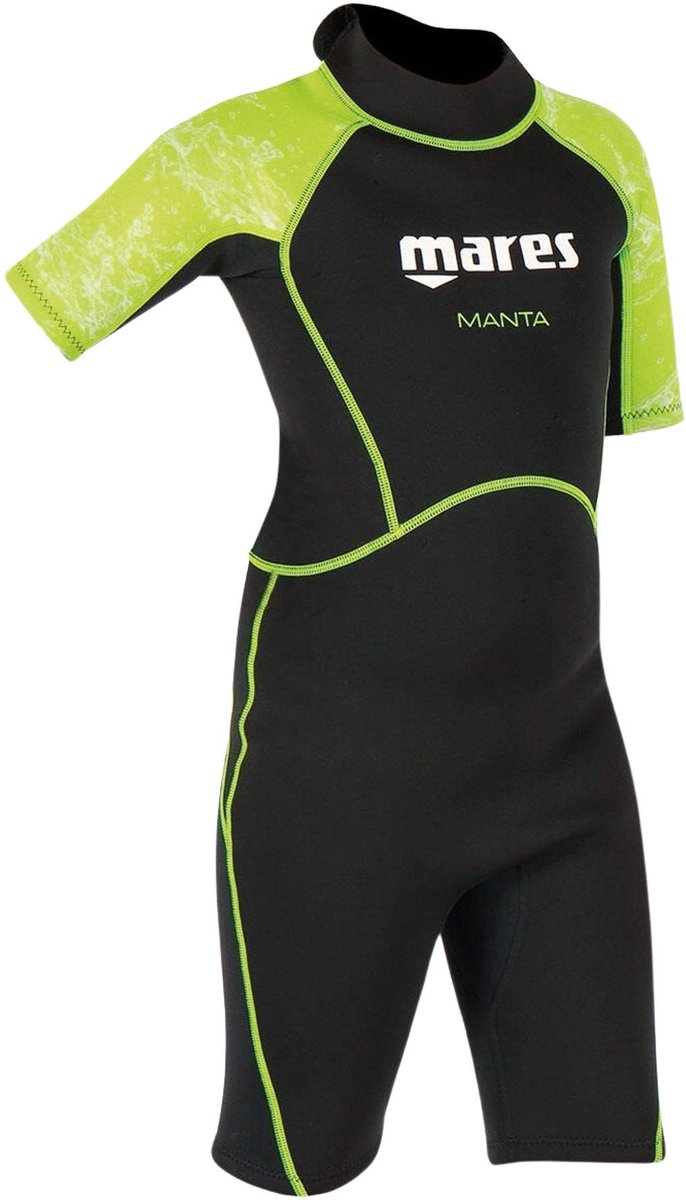 Mares Manta 2,2mm Back Zip Shorty Wetsuit Junior