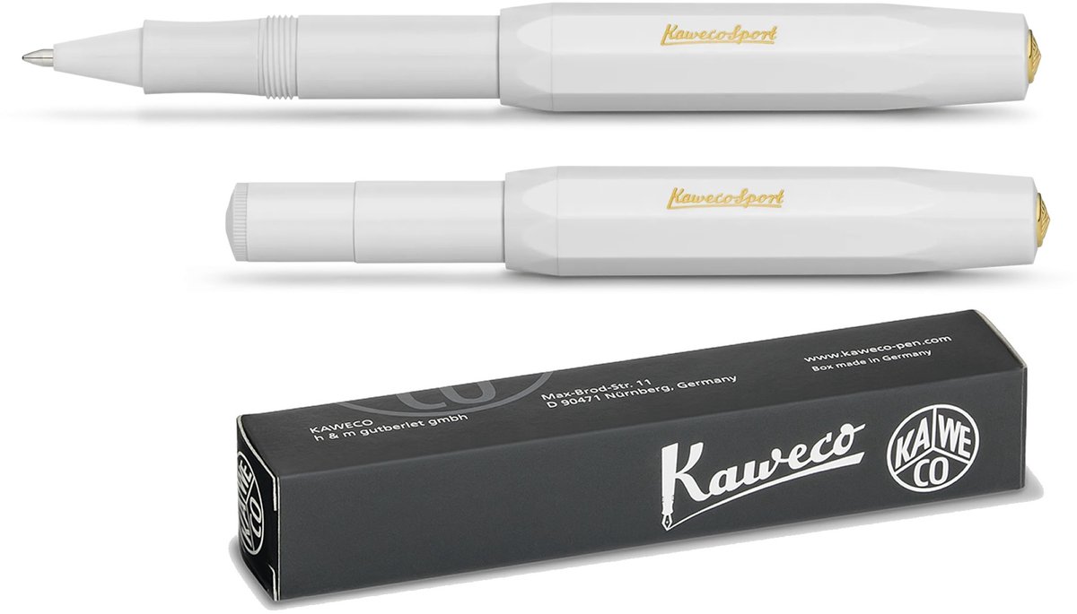 Kaweco - Rollerbalpen - Gel Roller - Sport Classic - White - M