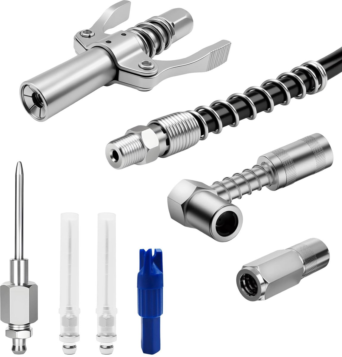 Solidchoice - Vetpers Mondstuk Set met Snelkoppelingen en 90° Adapter