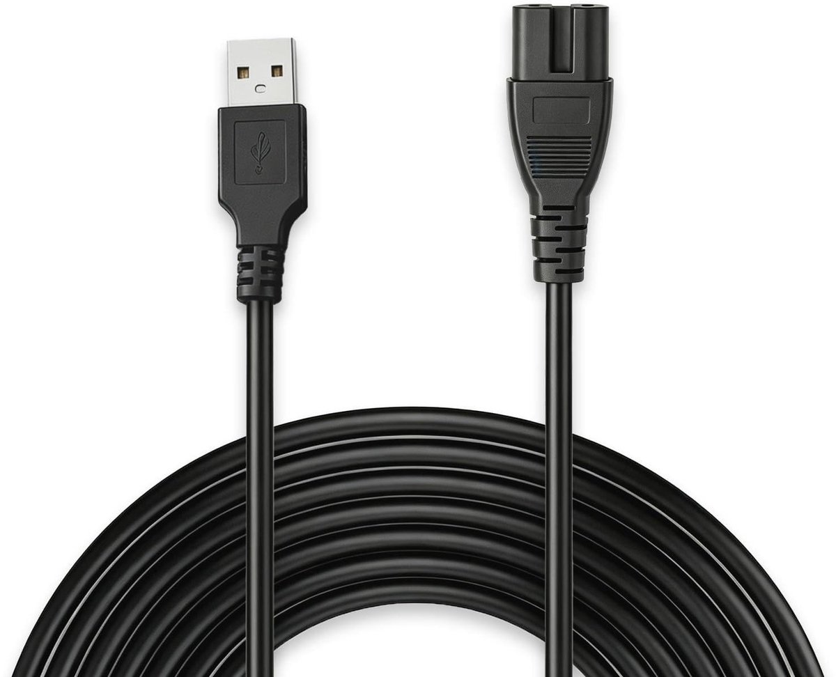 Solidchoice - USB Oplaadkabel voor Zwembadstofzuiger met 2 m Kabel