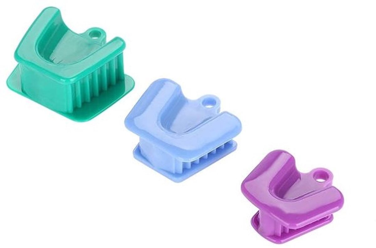 Mondsteunen 3 Stuks - Mondopener - Beetblok - Kussenopener - Retractor - Zacht en Veilig