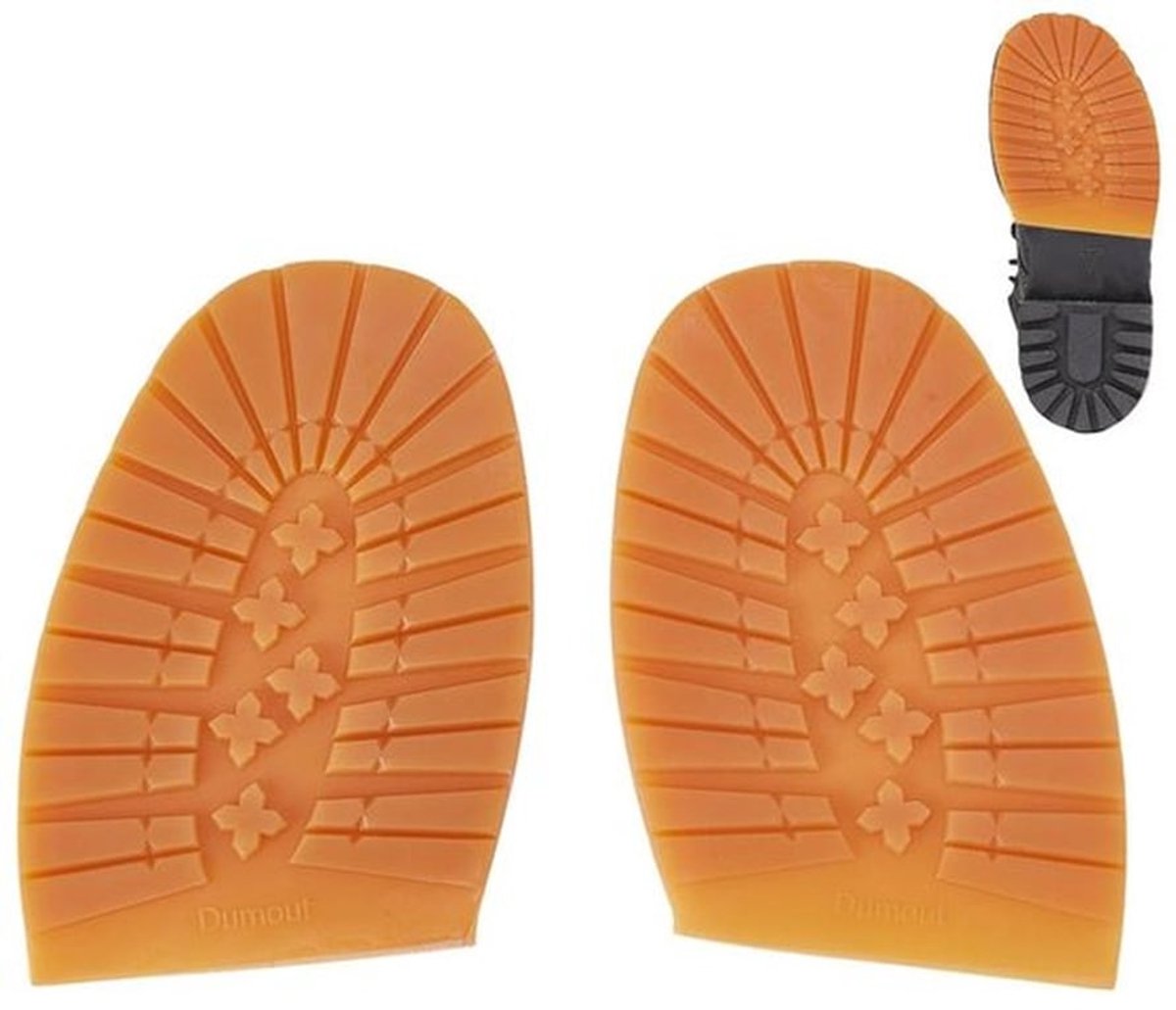 Schoenpads 6mm Dikke Antislip Zool - Rubber Protector - Vervangingsset - Halve Zolen - Verhoogde Grip - Duurzaam materiaal - Schoenbescherming