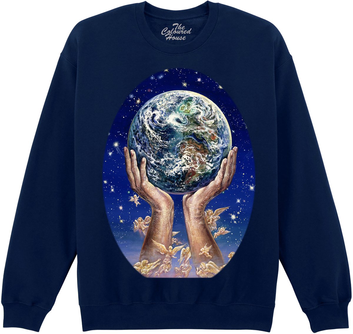 Hands Of Love The Coloured House Sweater M