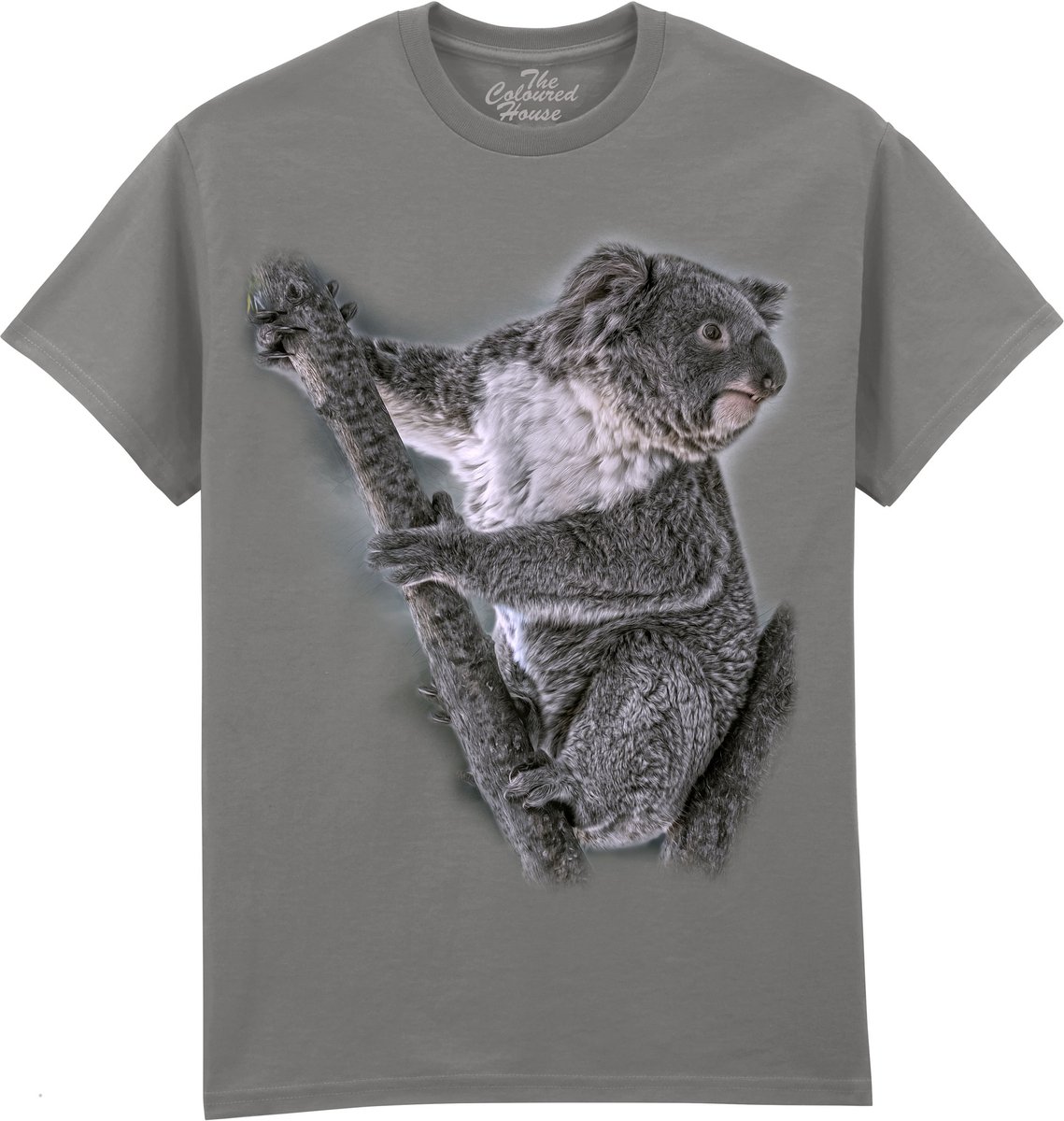 Eucalyptus Whisperer - Koala The Coloured House T-shirt 4XL