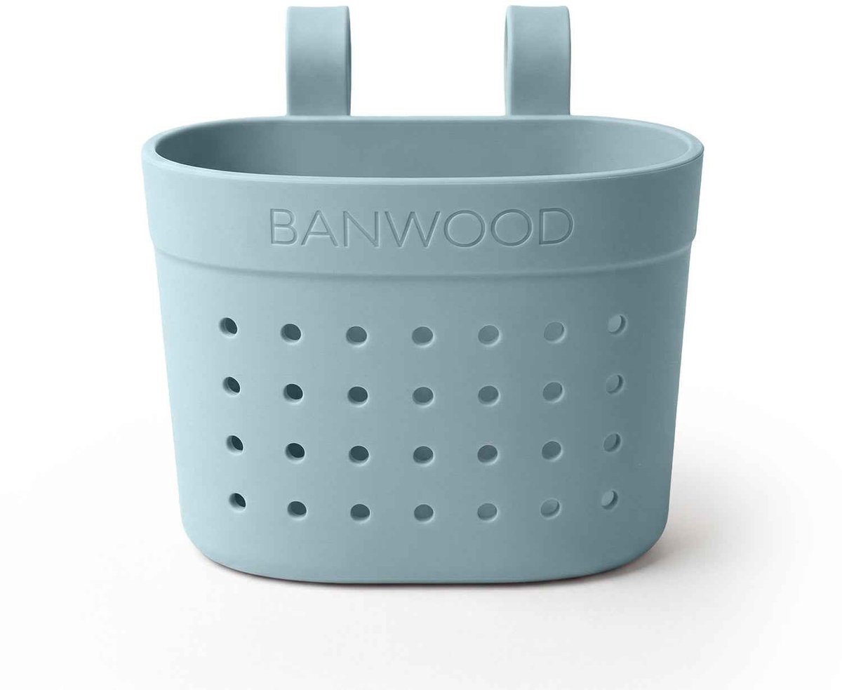 Banwood - Pin & Ride basket - Fietsmandje - Mandje voor stepjes - Teal