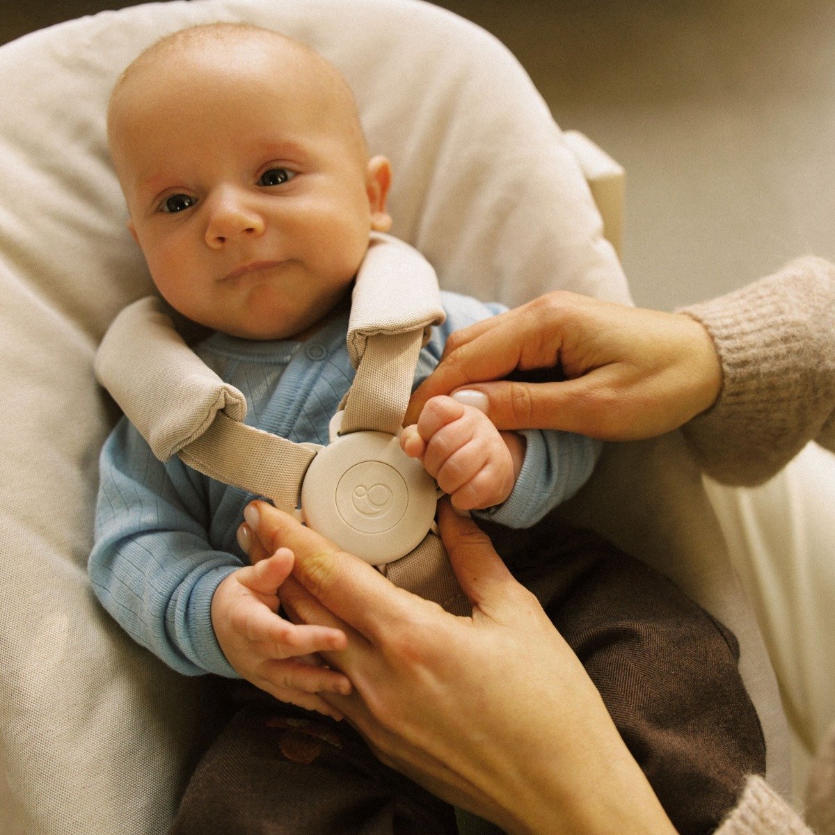 Stokke Tripp Trapp meegroeiende baby- en kinderstoel met Baby Set & Newborn Set, Vanilla Wit