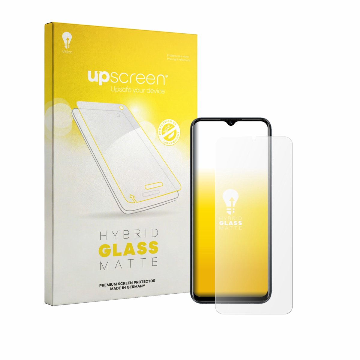 upscreen - Screenprotector voor Lagenio A10 Pro - Folie Beschermfolie Beschermglas matte
