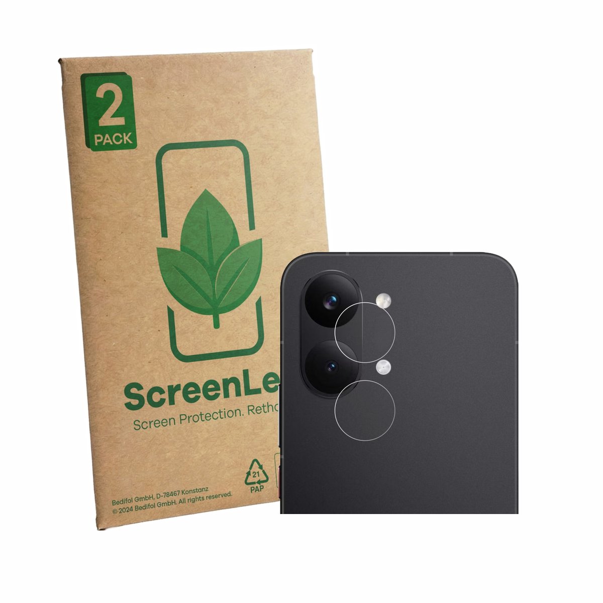 2 Stuks Screenprotector voor Xiaomi Poco X8 Pro Max (ALLEEN Camera Lens) - Hoogwaardige Beschermfolie transparant