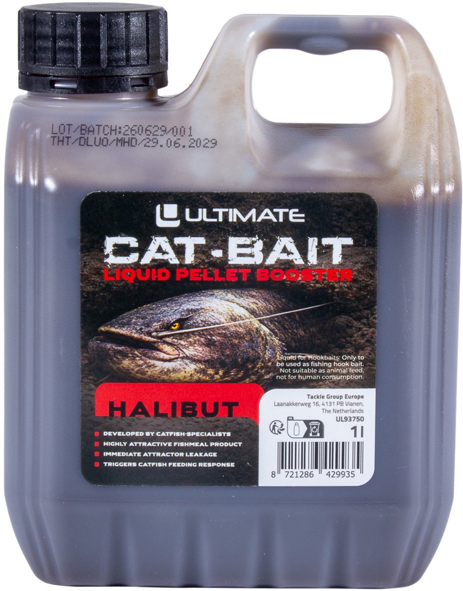Ultimate CAT-BAIT Liquid Pellet Booster 1L - Boilie Liquid