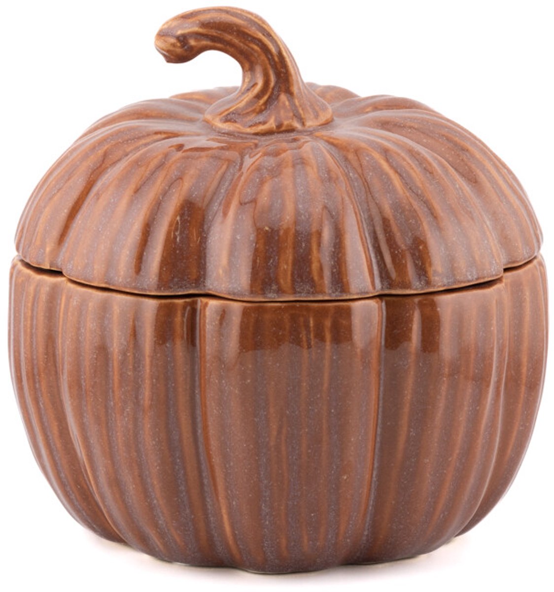Opbergbakje pompoen Gourd bruin L