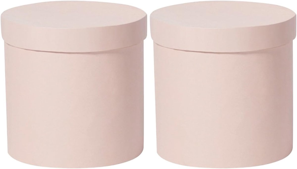 2-delige doos voor bloemen met papieren covers - Kartonnen verpakking voor boeketten, bloemen en cadeauverpakking