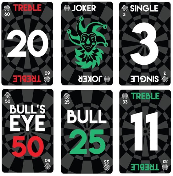 Bull's Deal-a-Dart Speelkaarten van Bull's — afbeelding 3