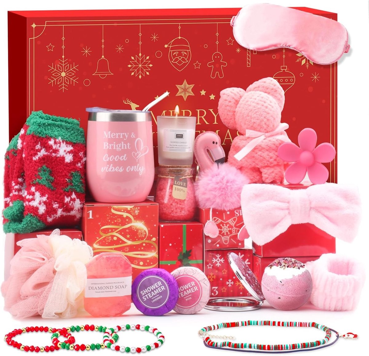 Adventskalender - Gepersonaliseerd - 24 Verassingen - Luxe Beauty en Lifestyle - Voor Vrouwen